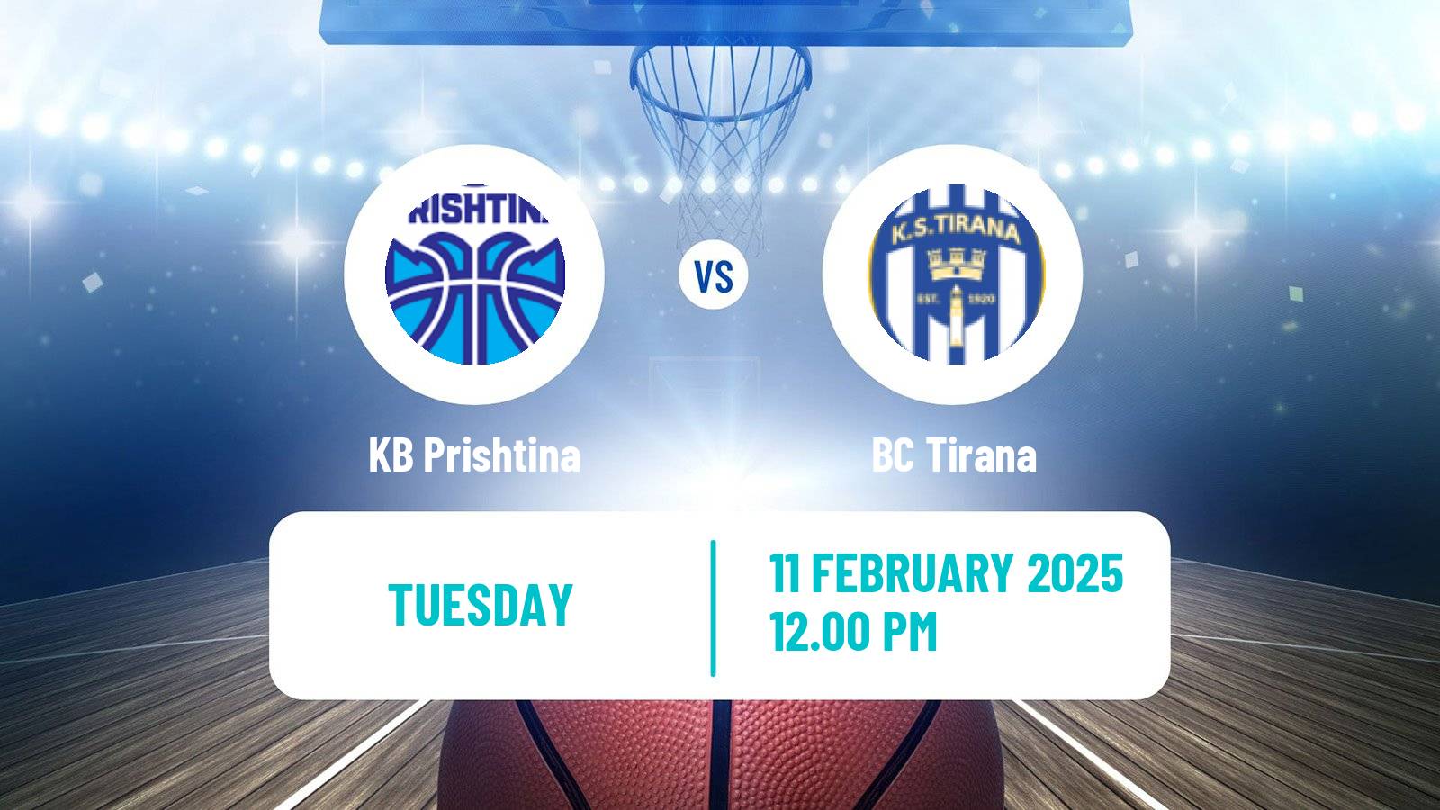 Basketball Liga Unike Basketball Prishtina - Tirana