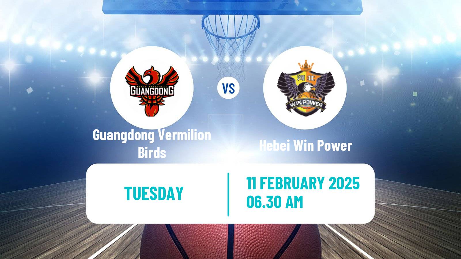 Basketball WCBA Guangdong Vermilion Birds - Hebei Win Power