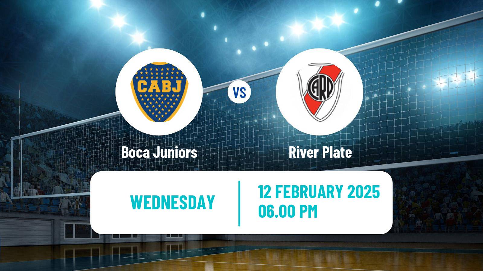 Volleyball Argentinian LVA Volleyball Boca Juniors - River Plate