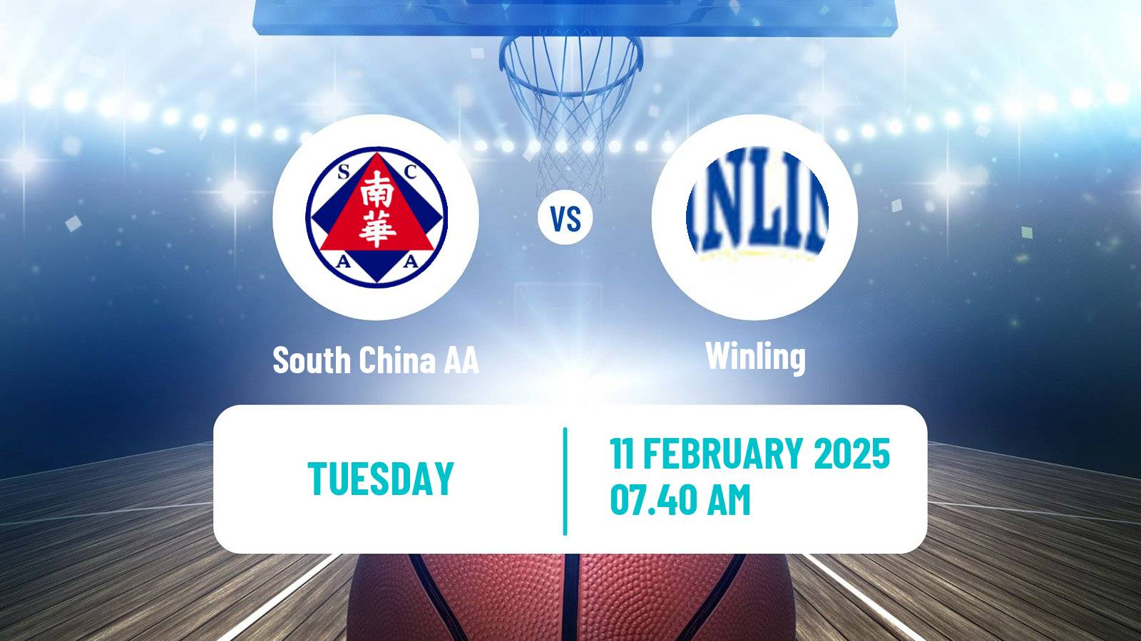 Basketball Hong Kong A1 Basketball South China AA - Winling