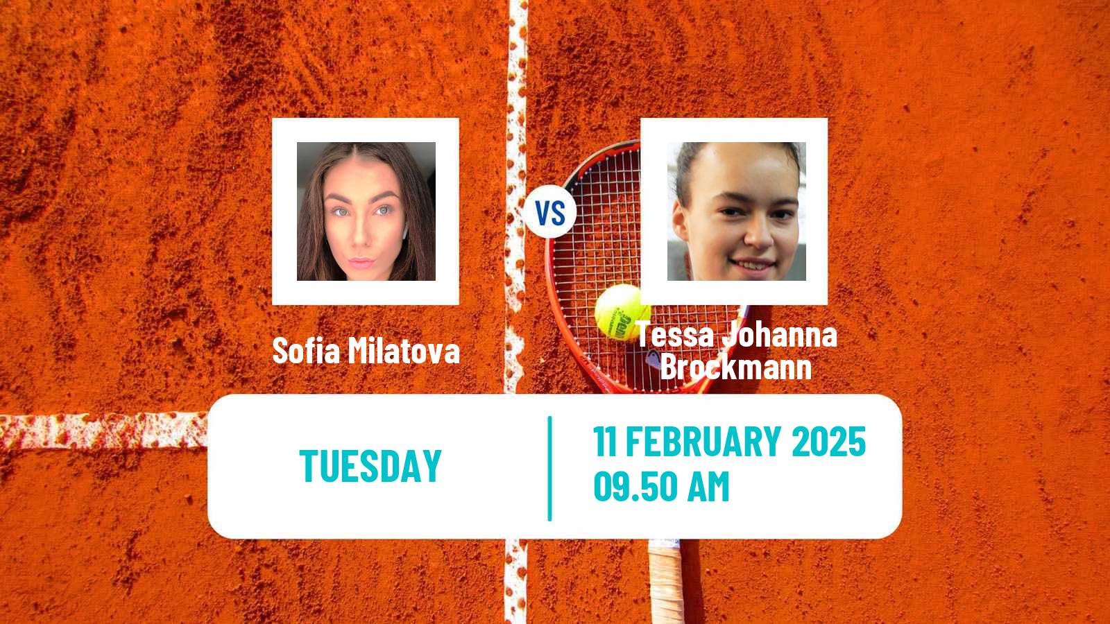 Tennis ITF W15 Manacor Women Sofia Milatova - Tessa Johanna Brockmann