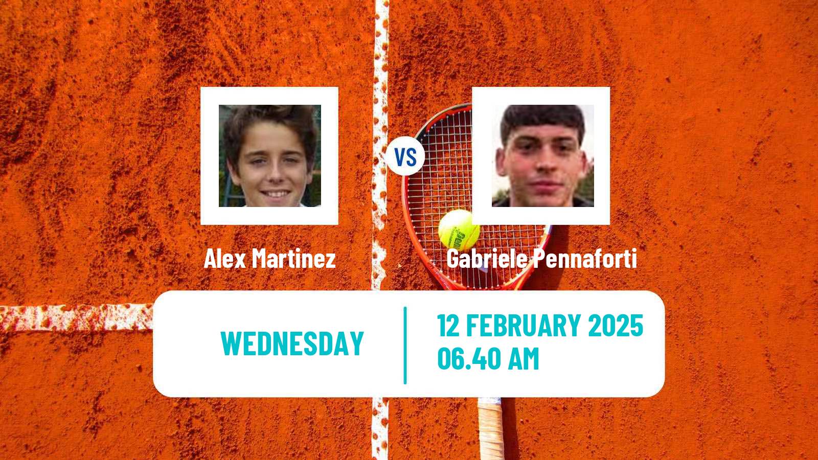 Tennis ITF M15 Valencia 2 Men Alex Martinez - Gabriele Pennaforti