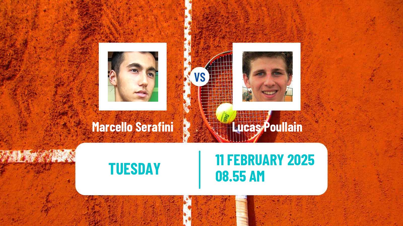 Tennis ITF M25 Roehampton Men Marcello Serafini - Lucas Poullain