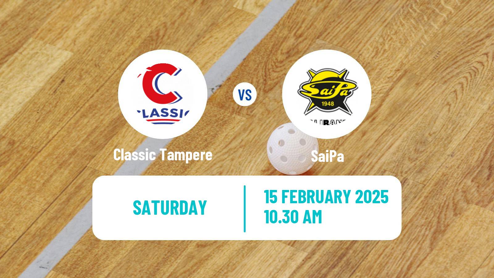 Floorball Finnish F-Liiga Women Classic Tampere - SaiPa