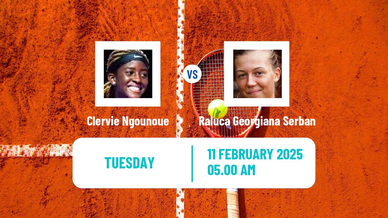 Tennis ITF W50 Birmingham Women Clervie Ngounoue - Raluca Georgiana Serban