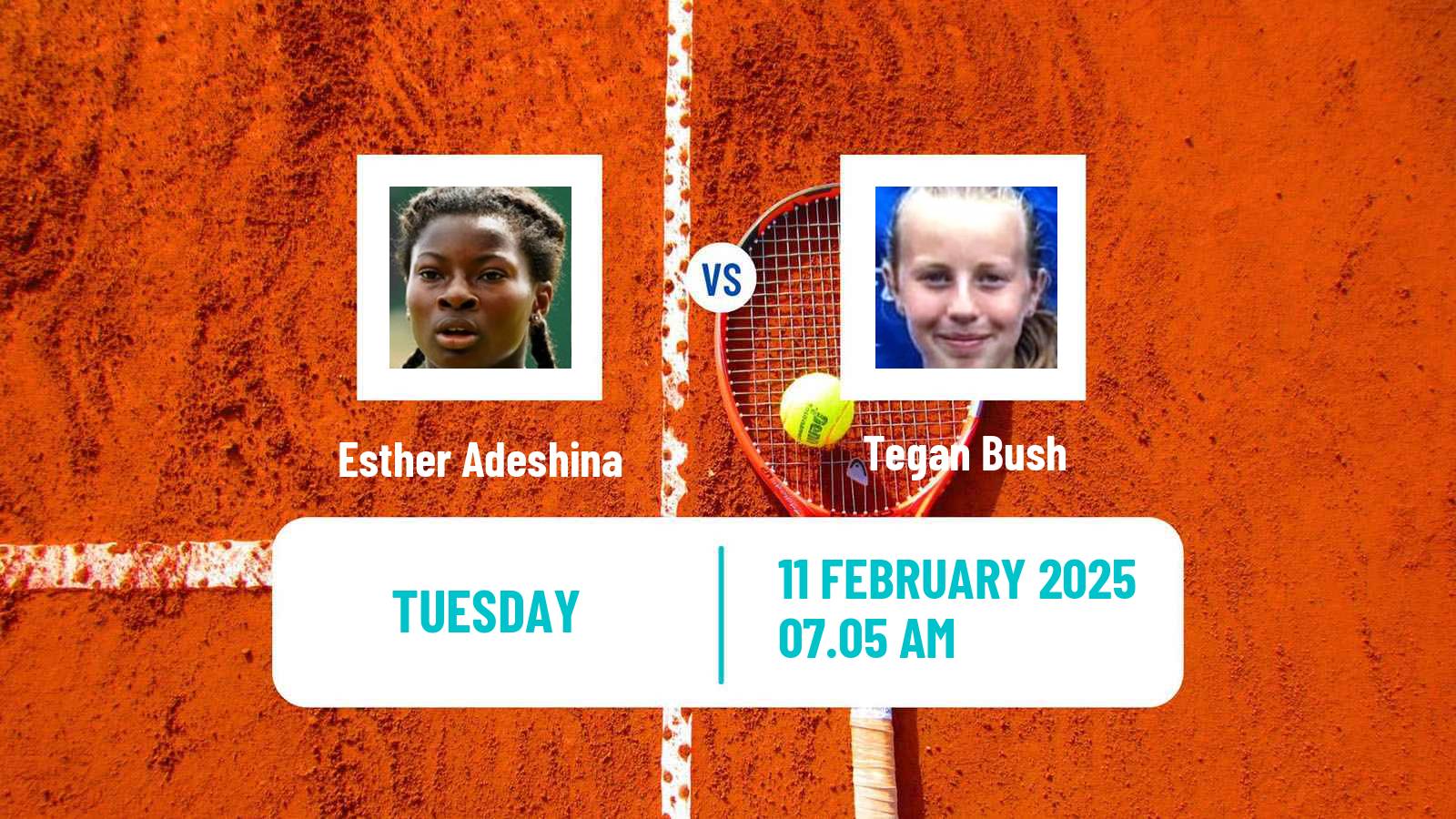 Tennis ITF W50 Birmingham Women Esther Adeshina - Tegan Bush