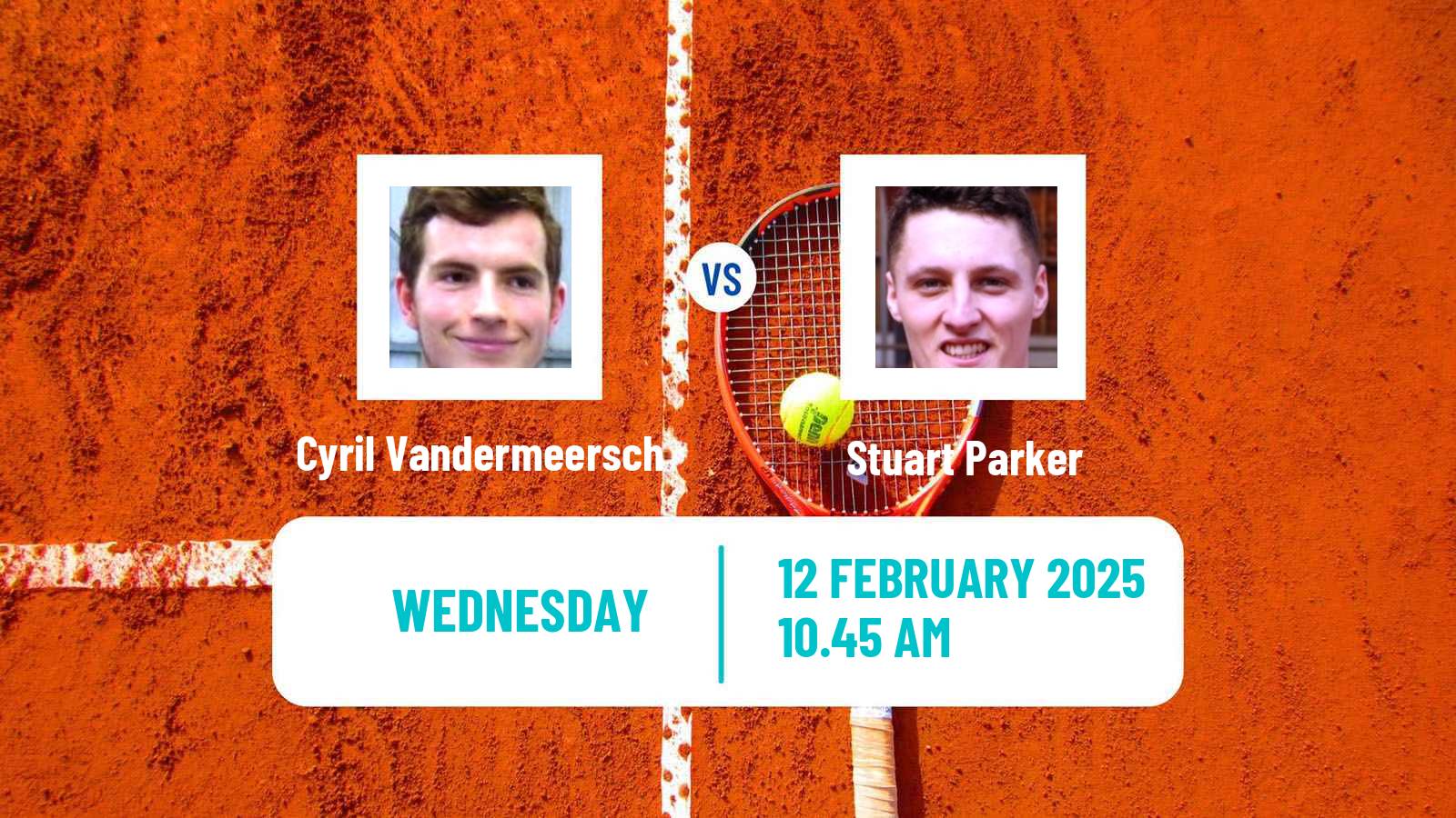 Tennis ITF M25 Roehampton Men Cyril Vandermeersch - Stuart Parker