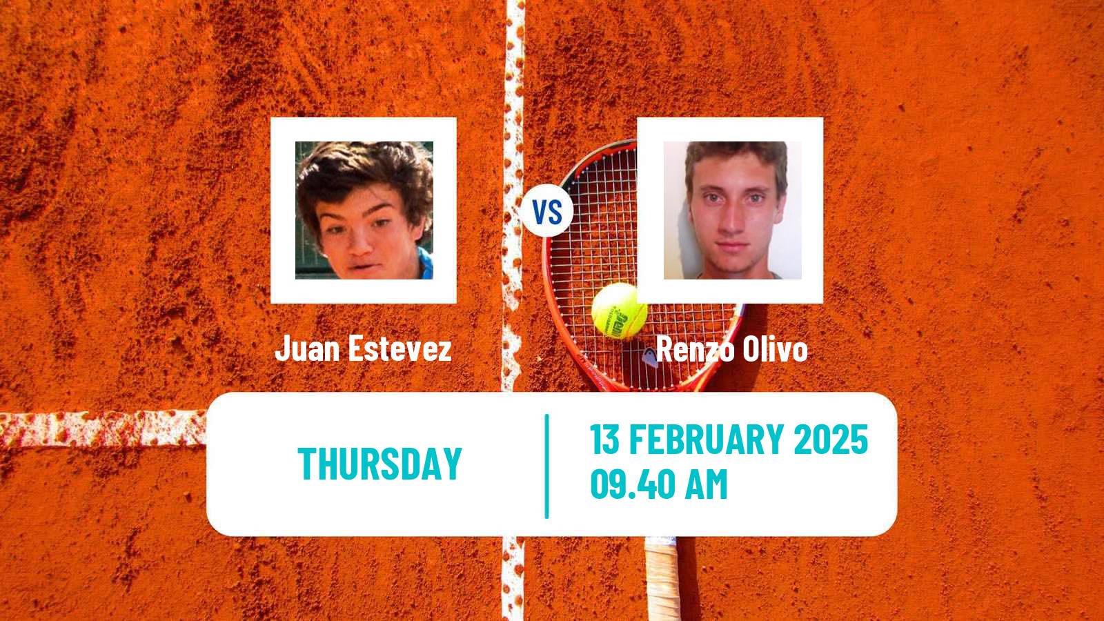 Tennis ITF M25 Punta Del Este Men Juan Estevez - Renzo Olivo