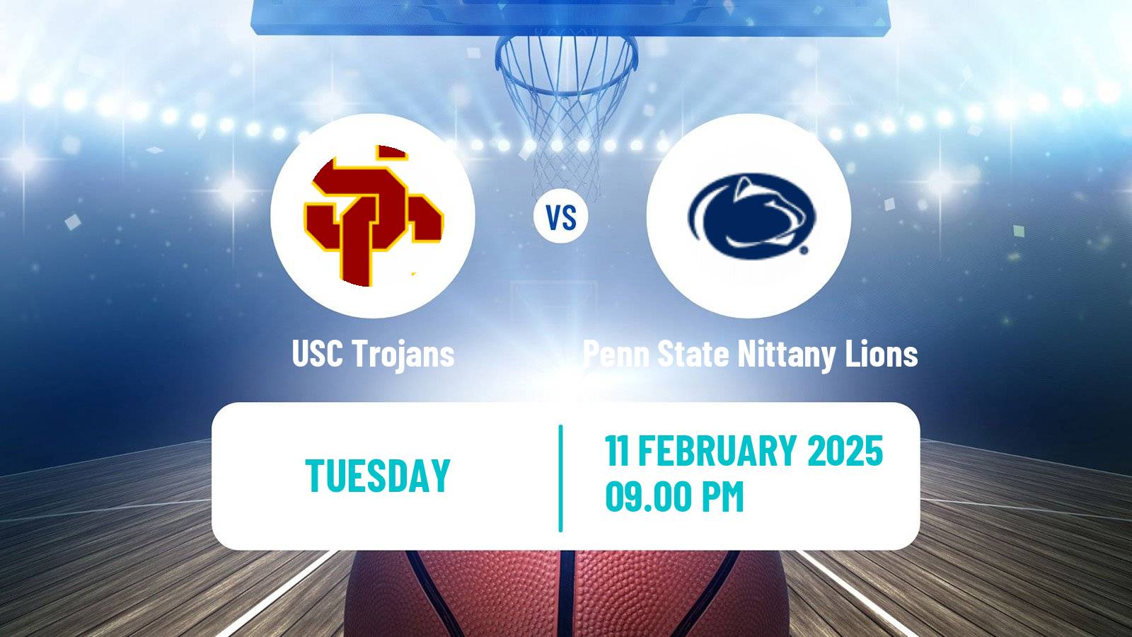 Basketball NCAA College Basketball USC Trojans - Penn State Nittany Lions