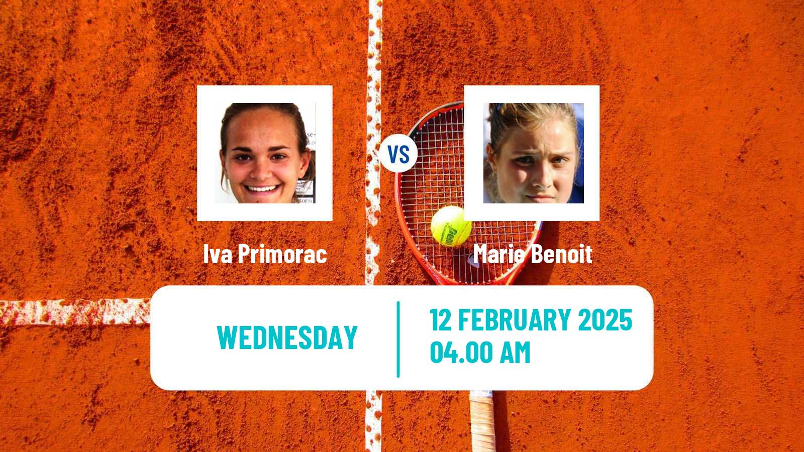 Tennis ITF W75 Altenkirchen Women Iva Primorac - Marie Benoit