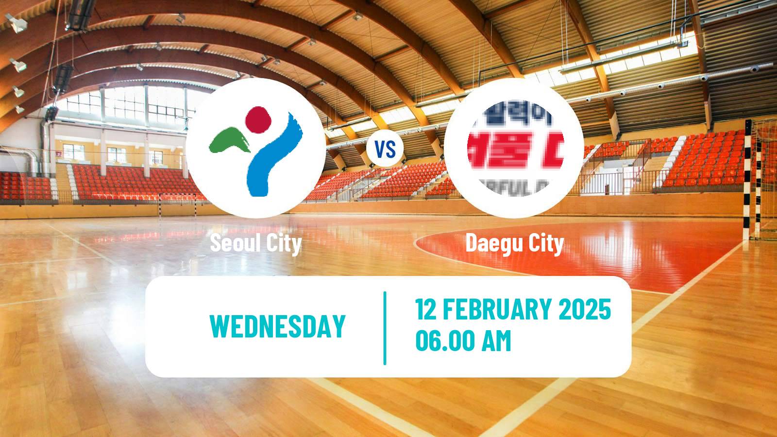 Handball South Korean 1st League Handball Women Seoul City - Daegu City