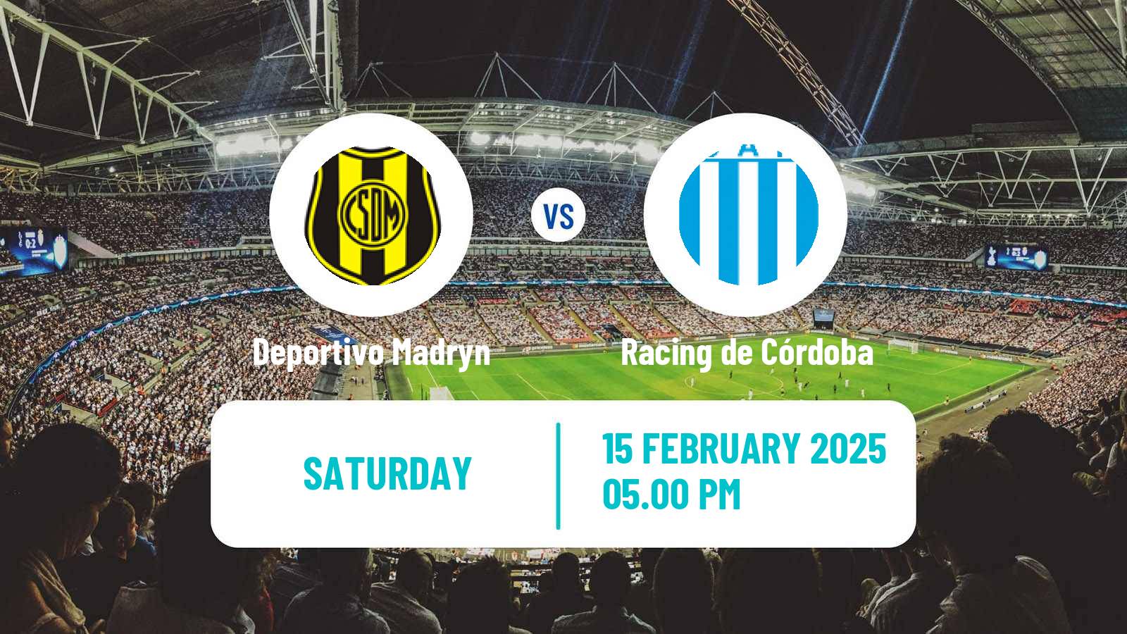 Soccer Argentinian Primera Nacional Deportivo Madryn - Racing de Córdoba