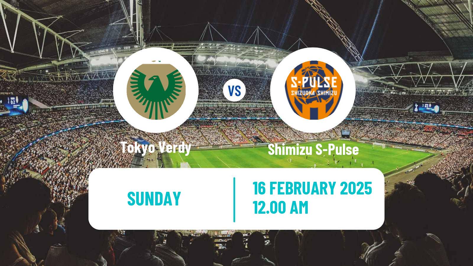 Soccer Japan J1 League Tokyo Verdy - Shimizu S-Pulse