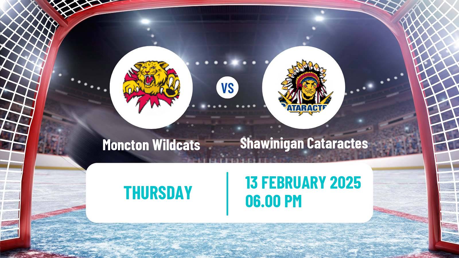 Hockey QMJHL Moncton Wildcats - Shawinigan Cataractes