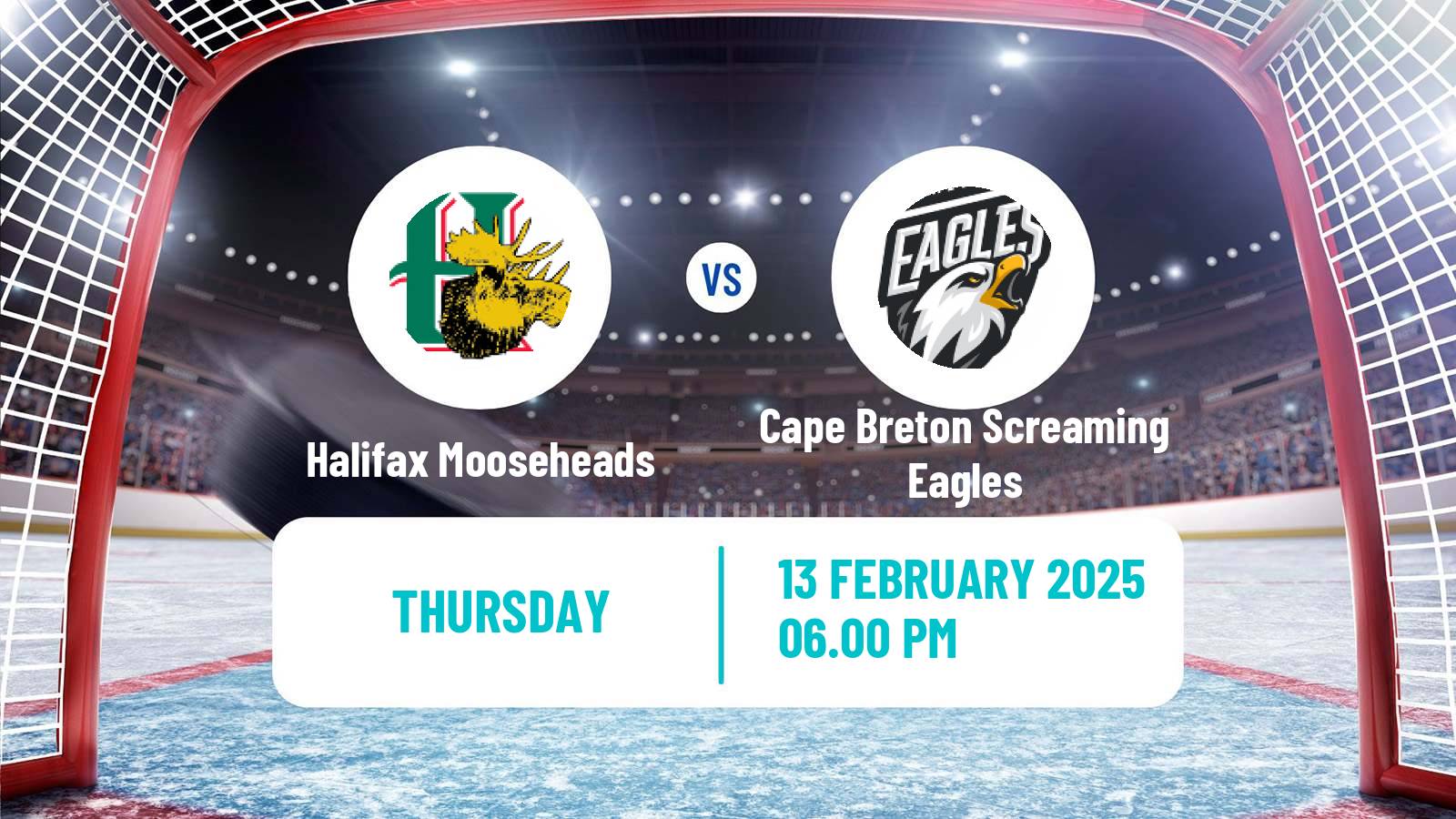 Hockey QMJHL Halifax Mooseheads - Cape Breton Screaming Eagles