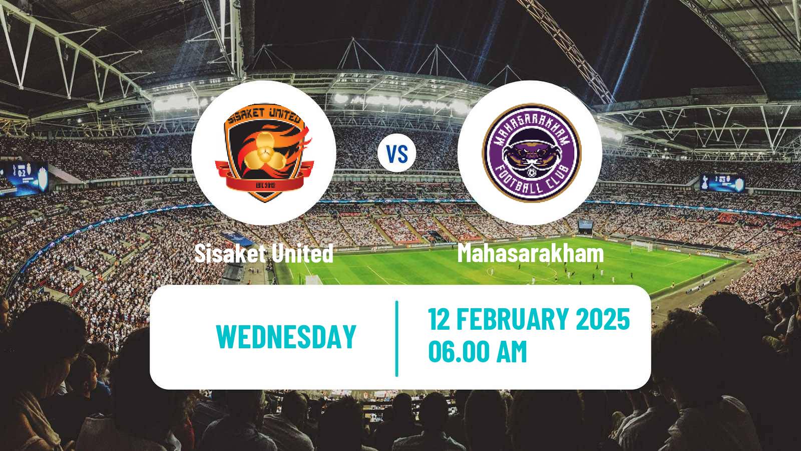 Soccer Thai League 2 Sisaket United - Mahasarakham