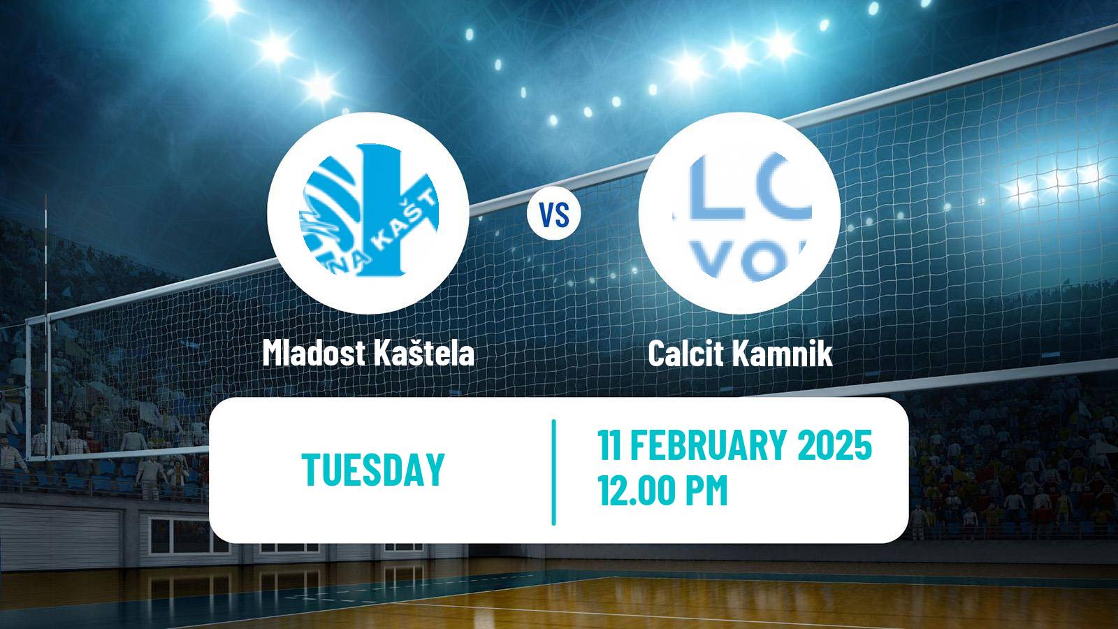 Volleyball MEVZA Women Mladost Kaštela - Calcit Kamnik