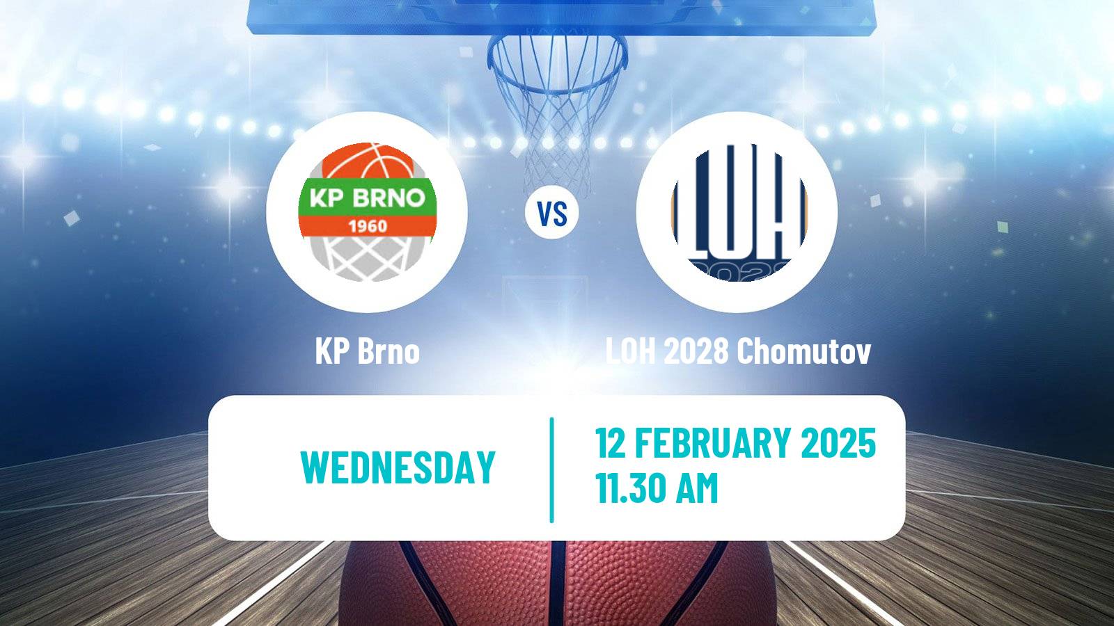 Basketball Czech ZBL Women KP Brno - LOH 2028 Chomutov