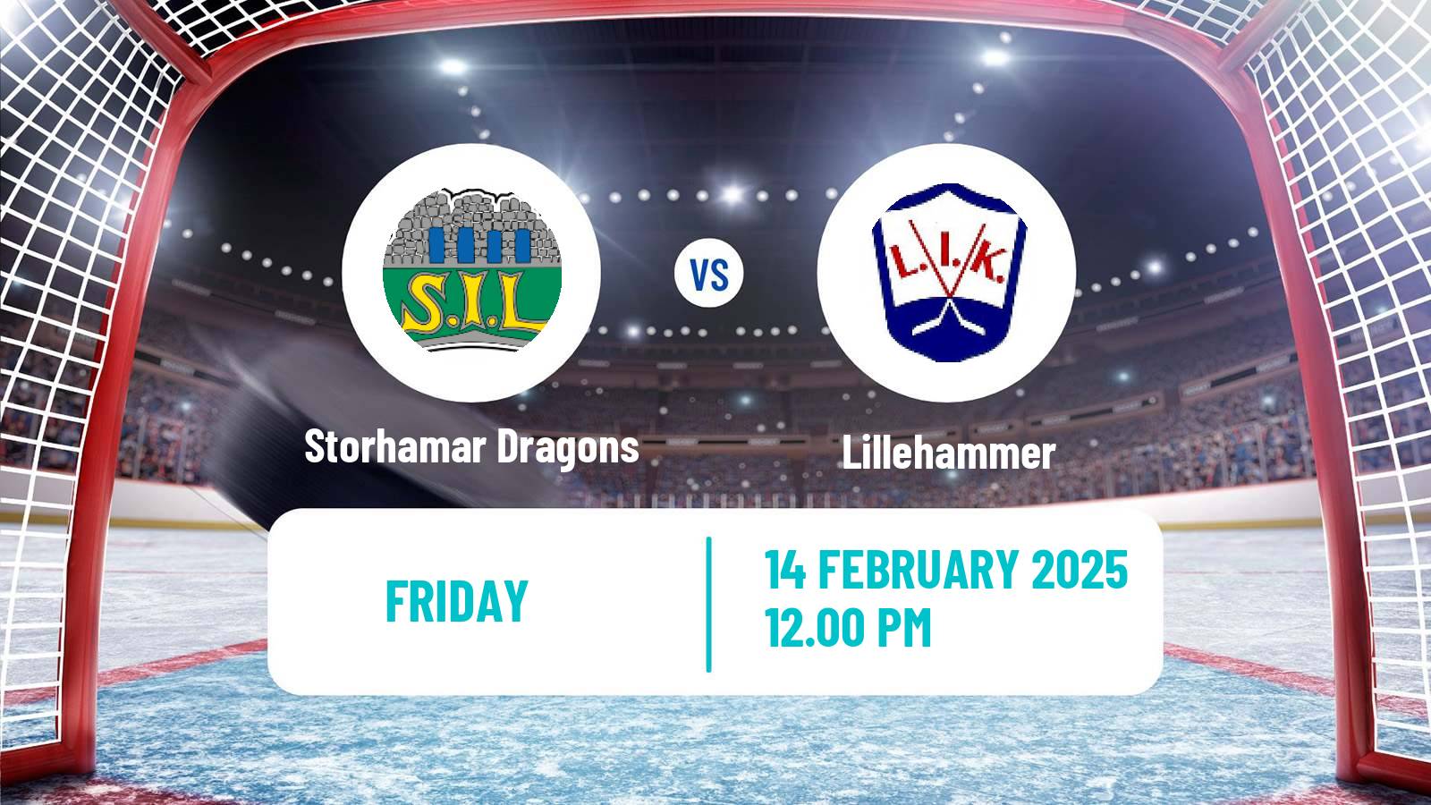 Hockey Norwegian Ligaen Hockey Storhamar Dragons - Lillehammer