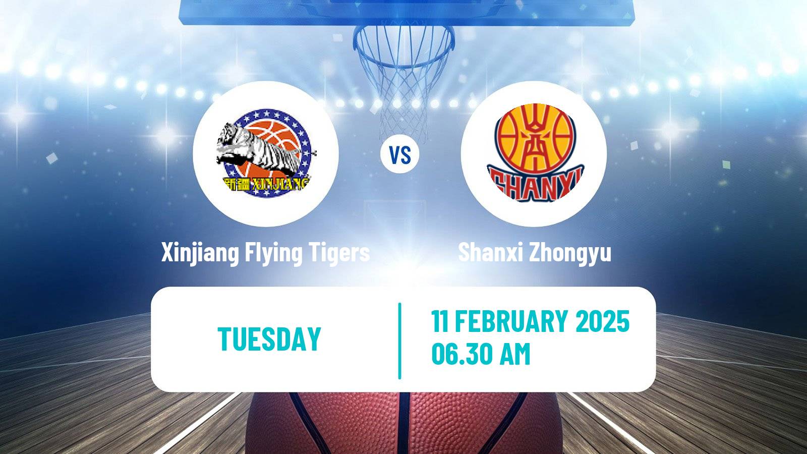 Basketball Chinese CBA Club Cup Xinjiang Flying Tigers - Shanxi Zhongyu