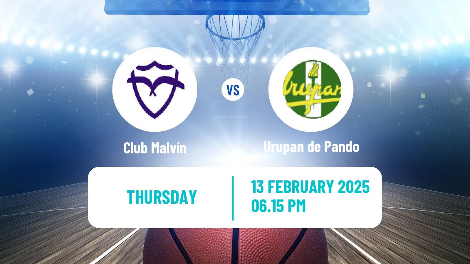 Basketball Uruguayan Liga Basketball Malvín - Urupan de Pando