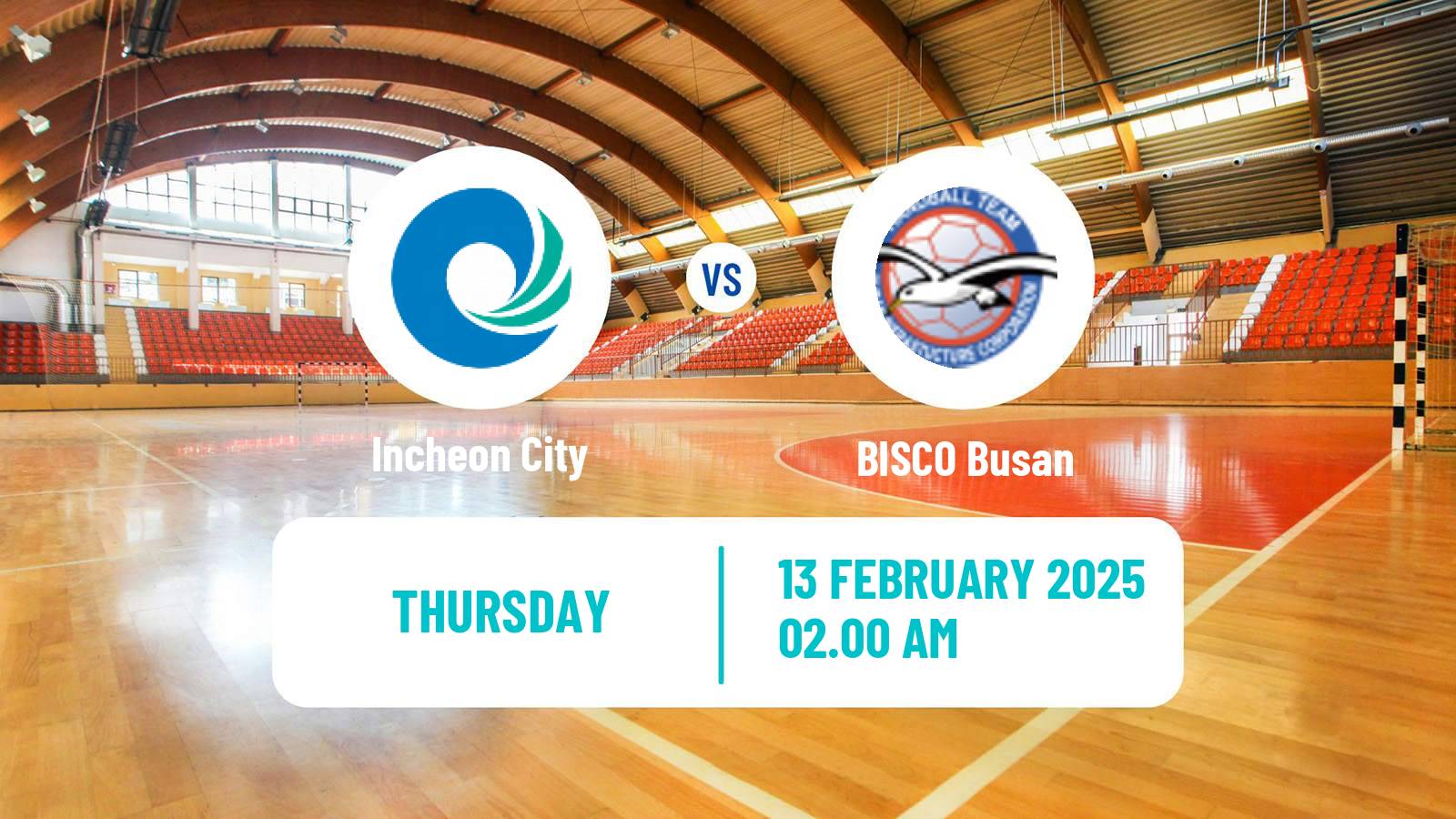 Handball South Korean 1st League Handball Women Incheon City - BISCO Busan