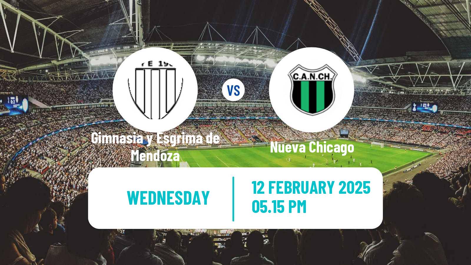 Soccer Copa Argentina Gimnasia y Esgrima de Mendoza - Nueva Chicago