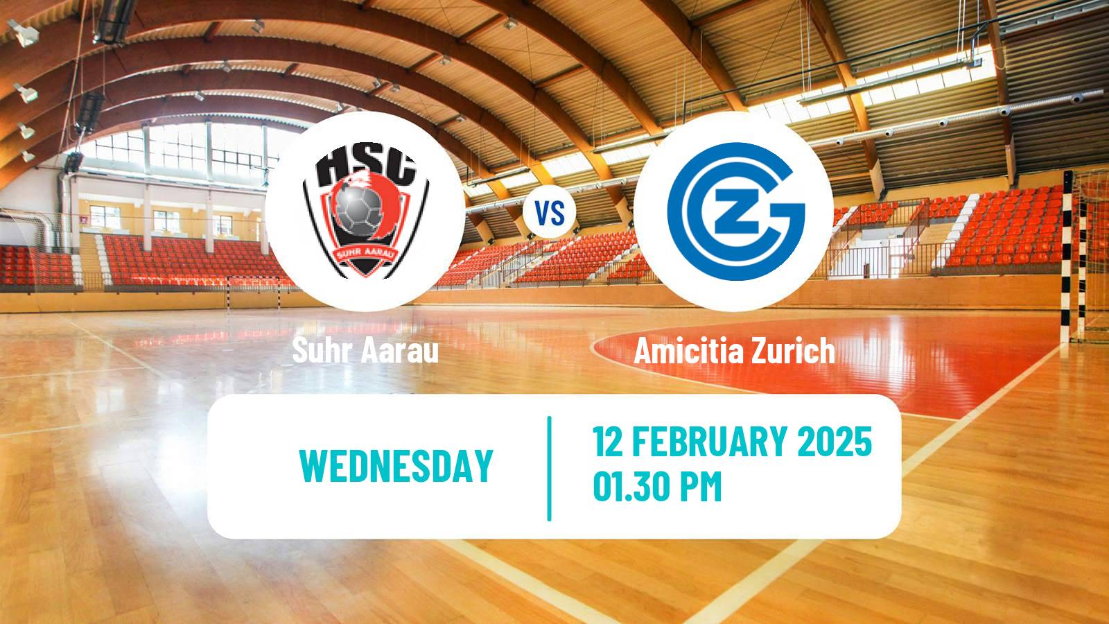 Handball Swiss NLA Handball Suhr Aarau - Amicitia Zurich