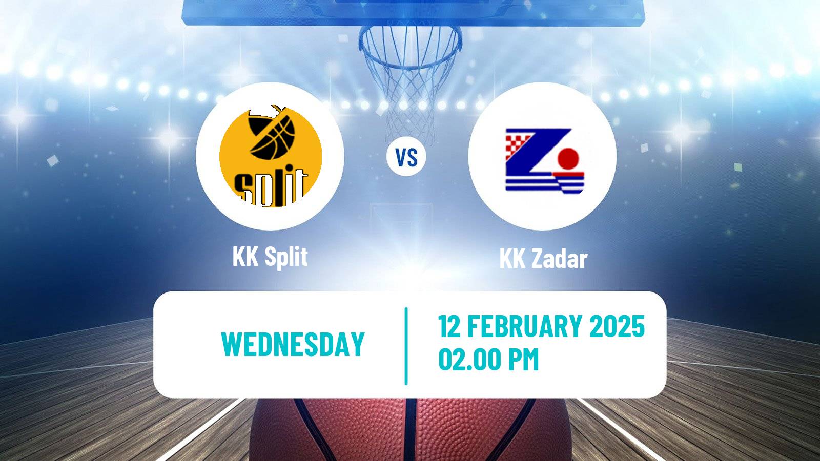 Basketball Croatian Cup Basketball KK Split - KK Zadar