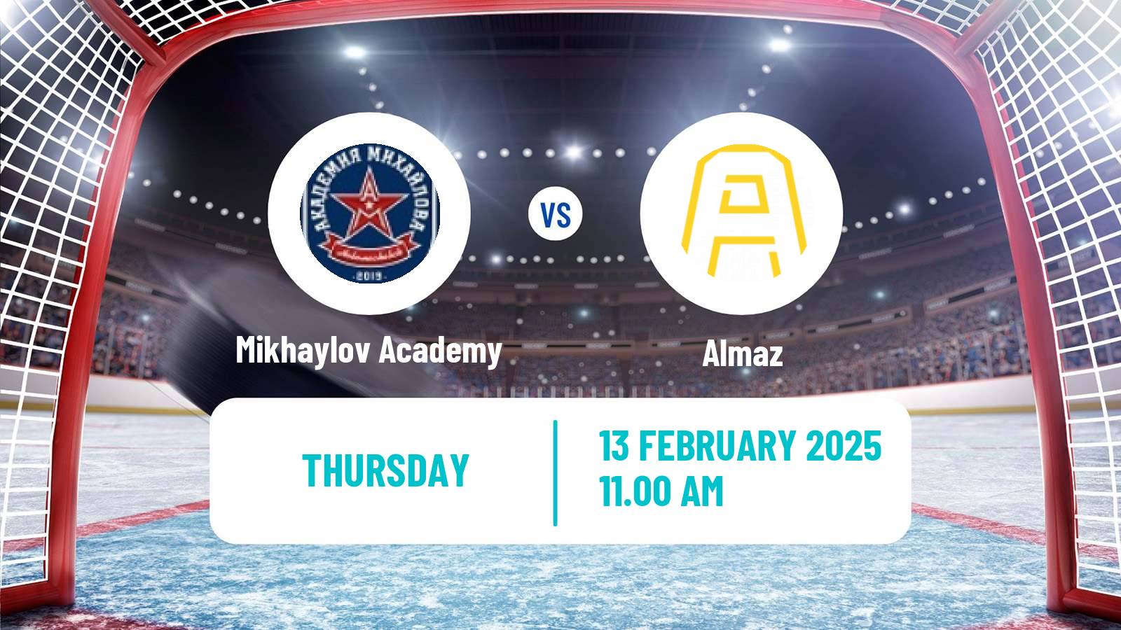 Hockey MHL Mikhaylov Academy - Almaz