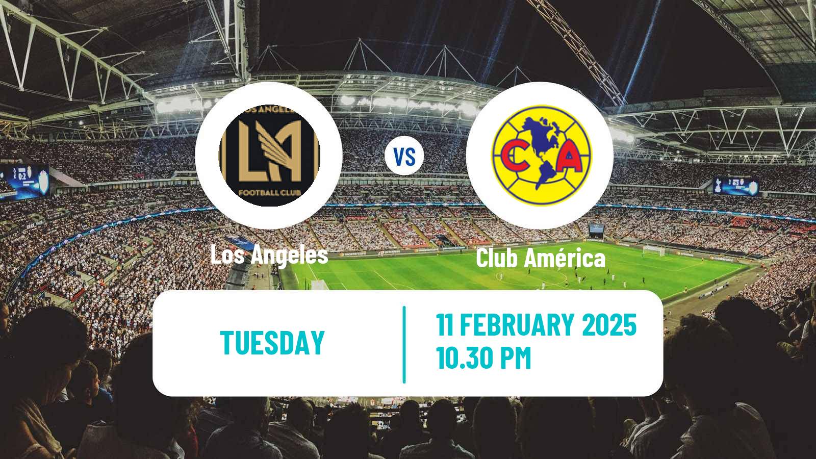 Soccer Club Friendly Los Angeles - Club América