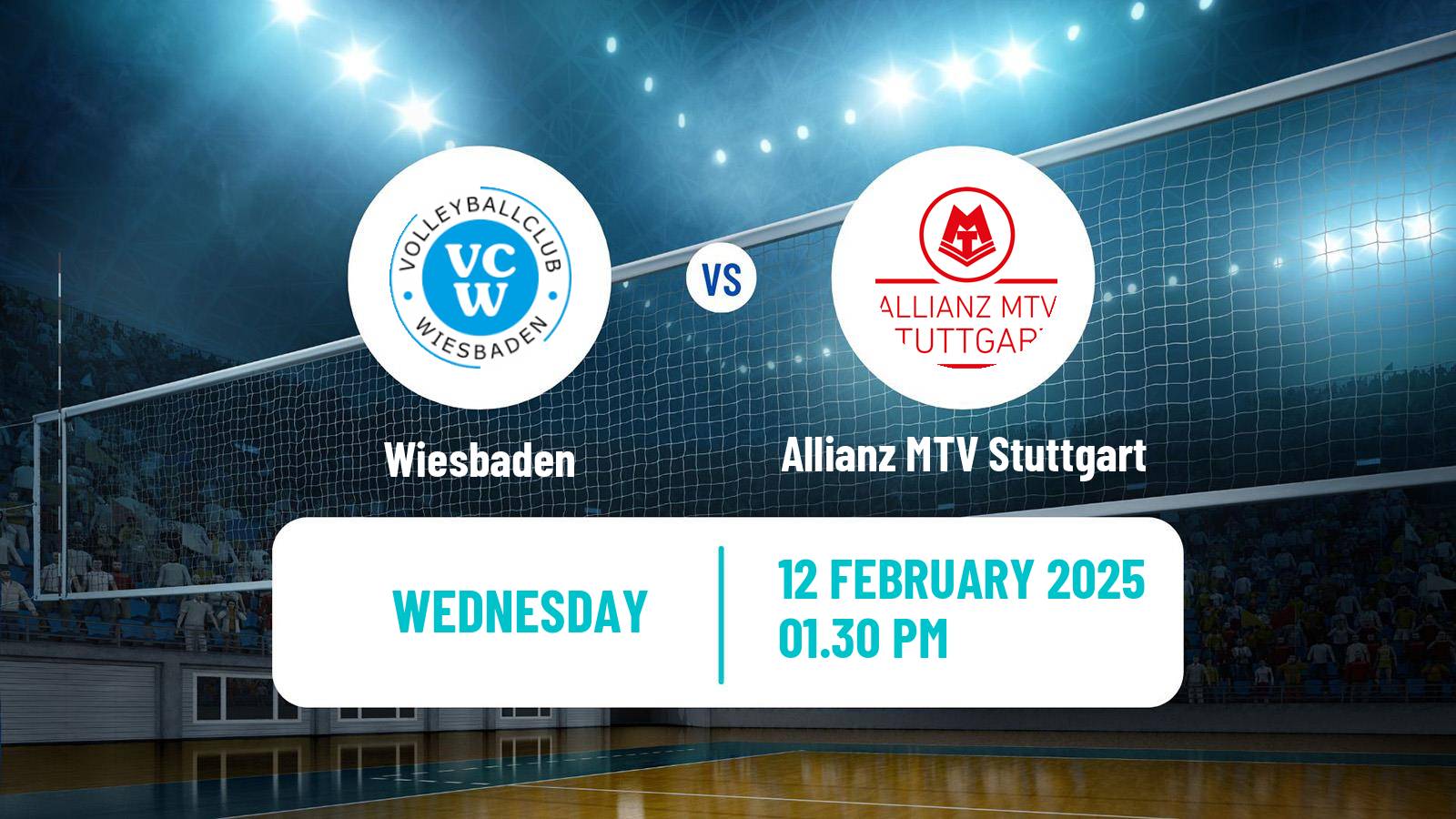 Volleyball German Bundesliga Volleyball Women Wiesbaden - Allianz MTV Stuttgart