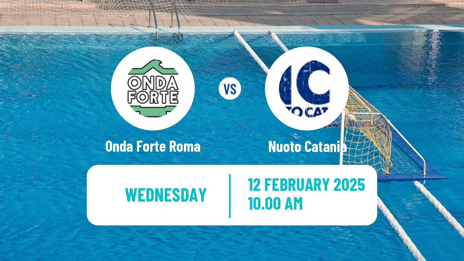 Water polo Italian A1 Water Polo Onda Forte Roma - Nuoto Catania