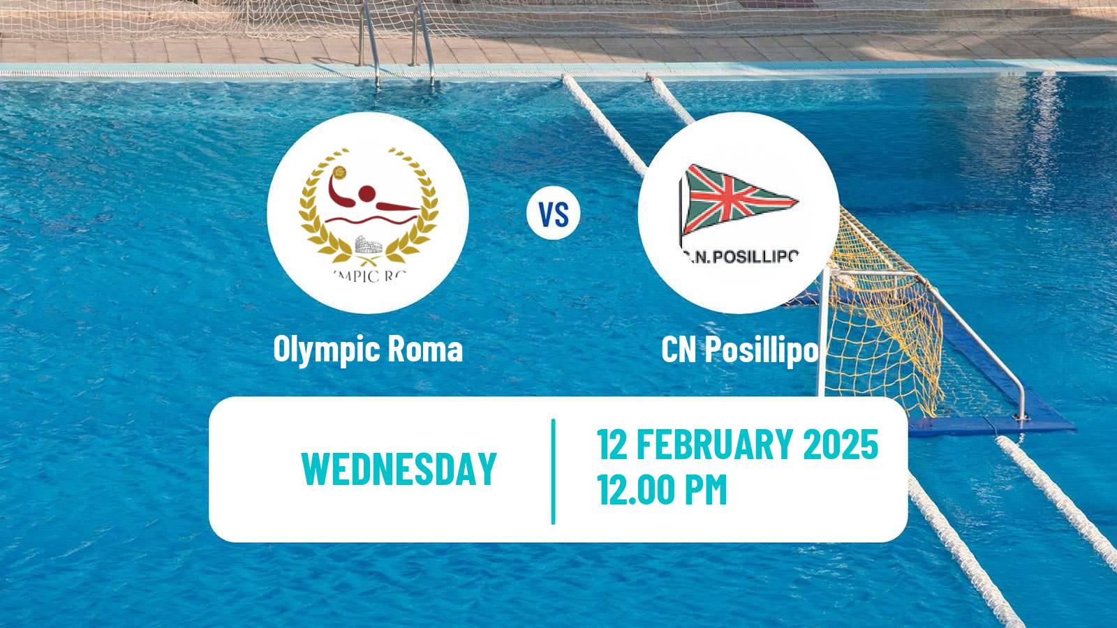 Water polo Italian A1 Water Polo Olympic Roma - Posillipo