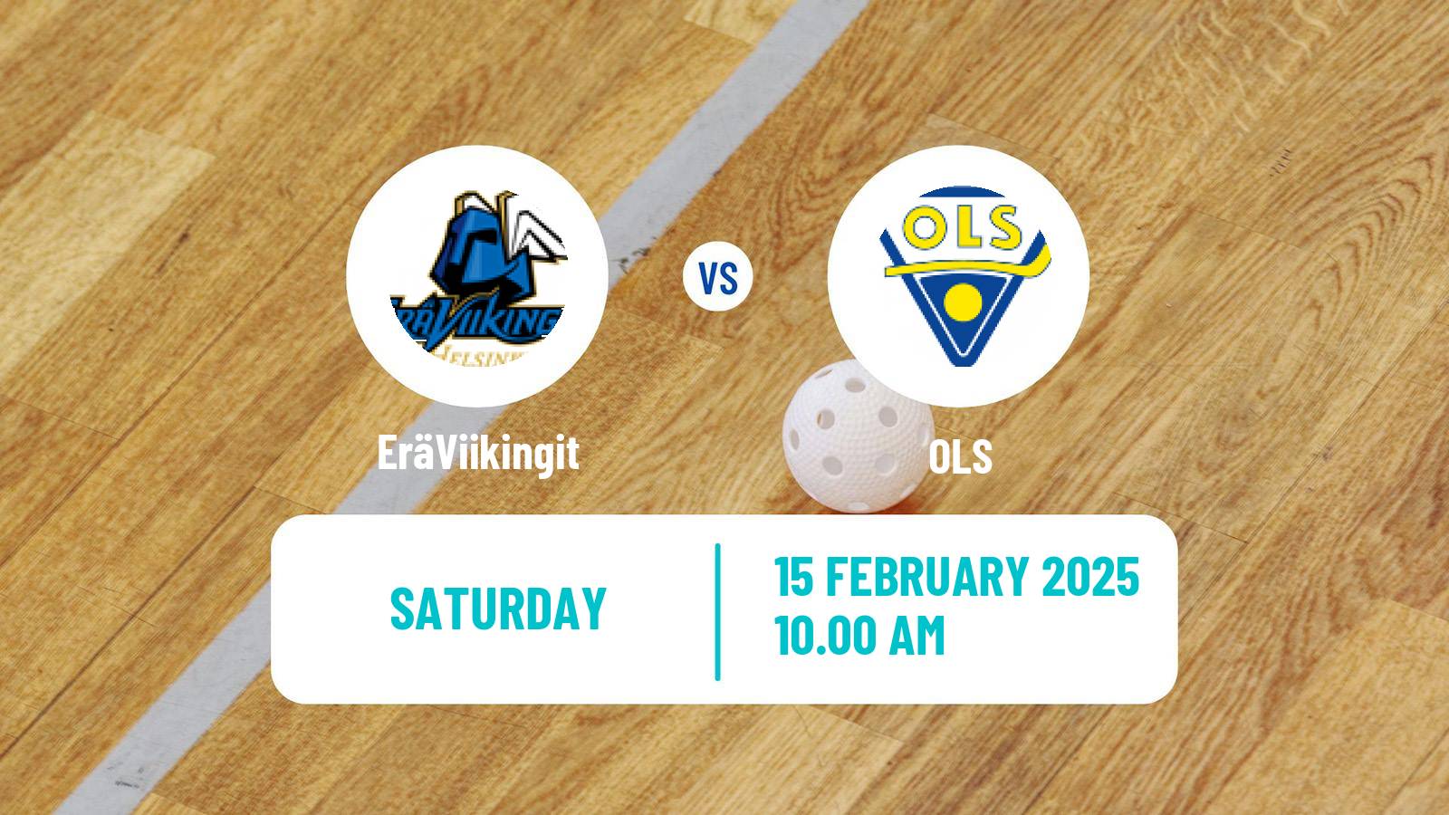 Floorball Finnish F-Liiga EräViikingit - OLS