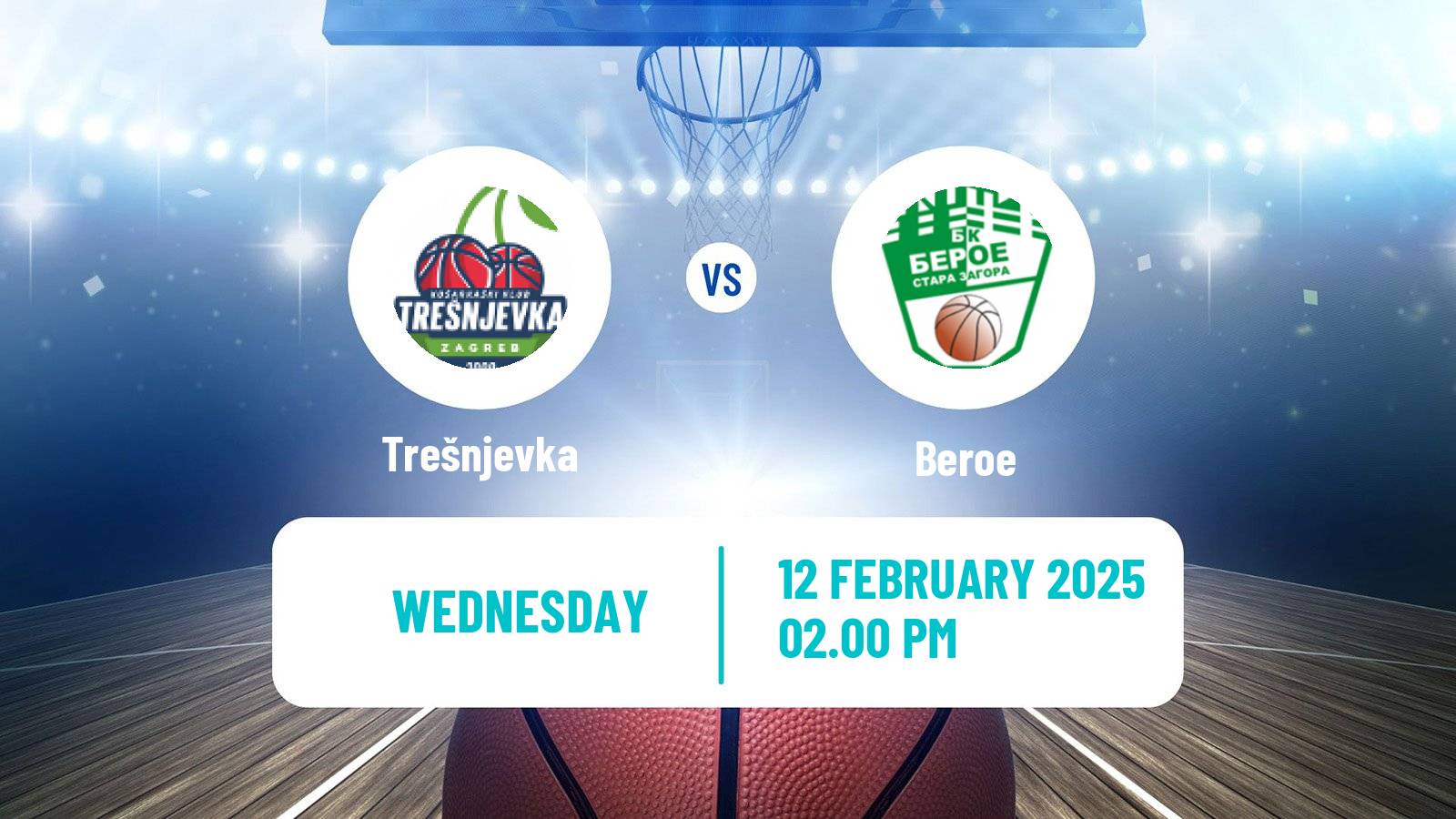 Basketball WABA League Trešnjevka - Beroe