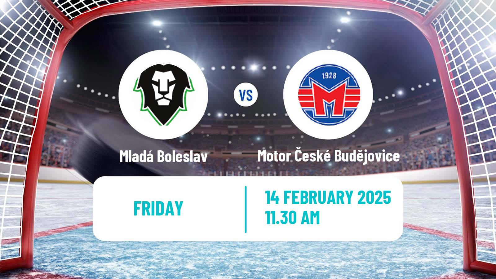 Hockey Czech Extraliga Mladá Boleslav - Motor České Budějovice