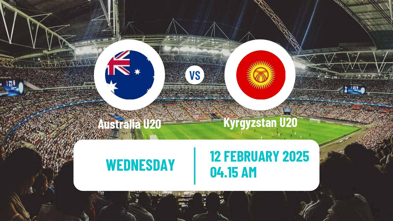 Soccer AFC Championship U20 Australia U20 - Kyrgyzstan U20