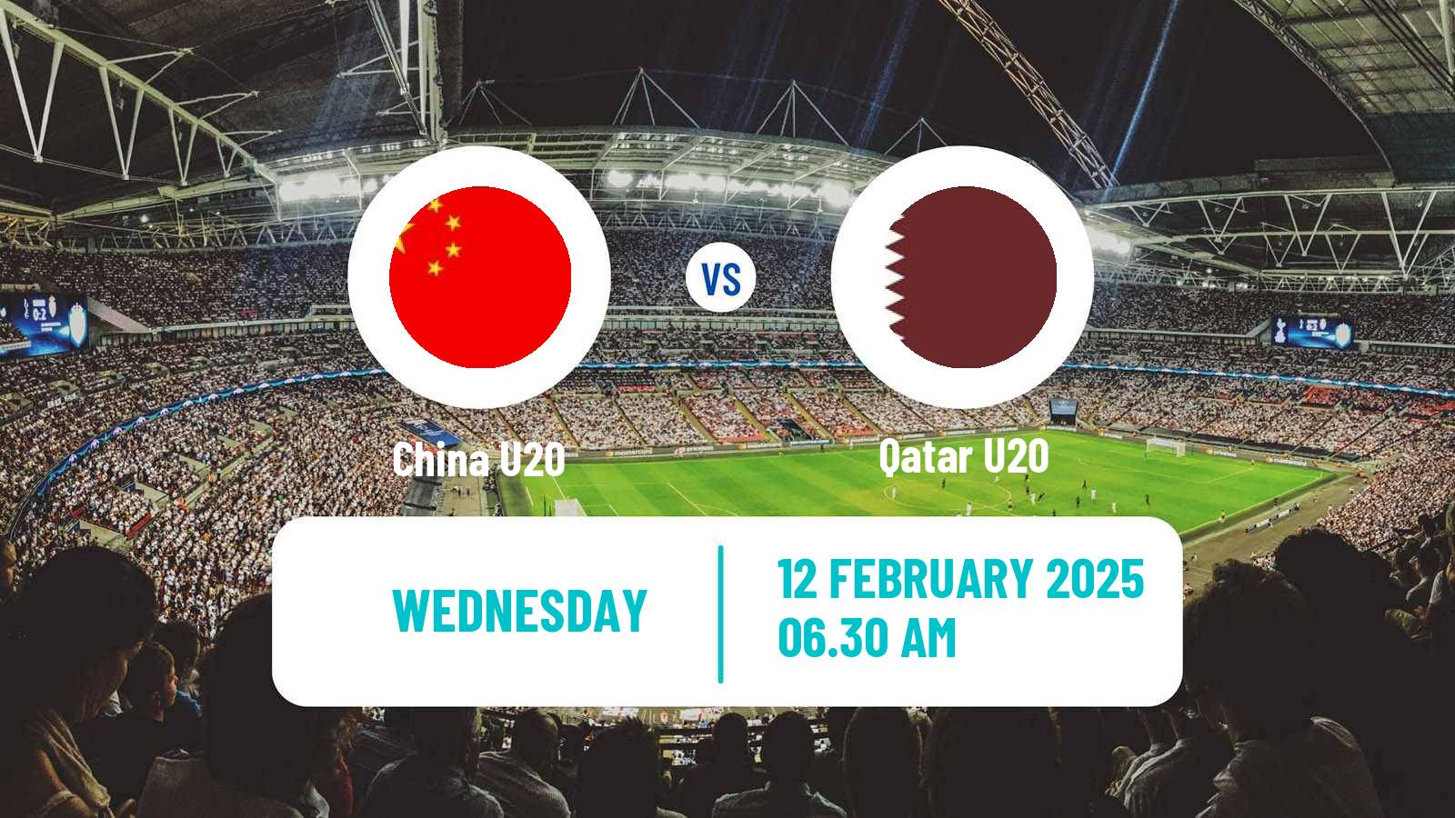 Soccer AFC Championship U20 China U20 - Qatar U20