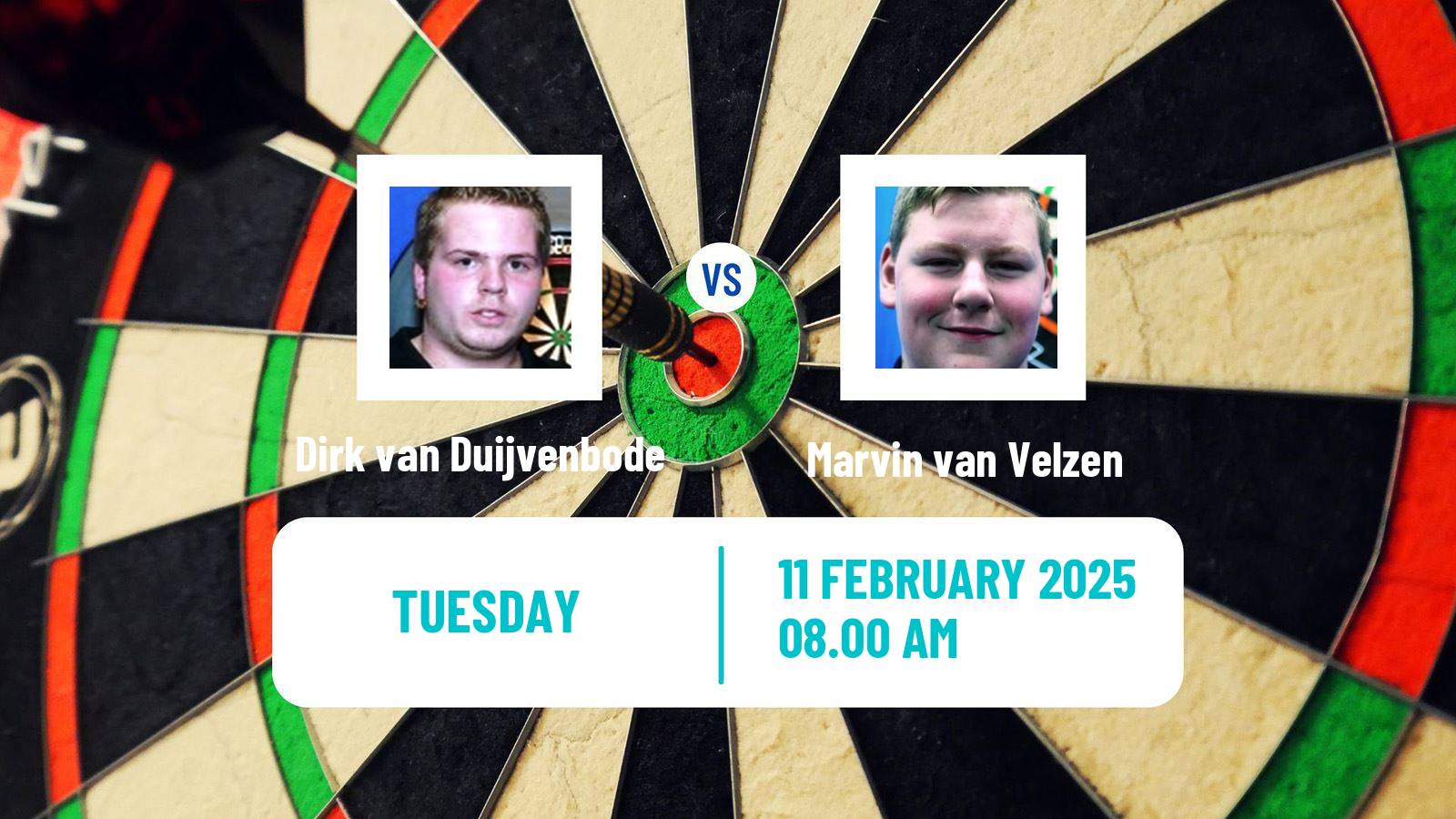 Darts Players Championship 2 Dirk van Duijvenbode - Marvin van Velzen