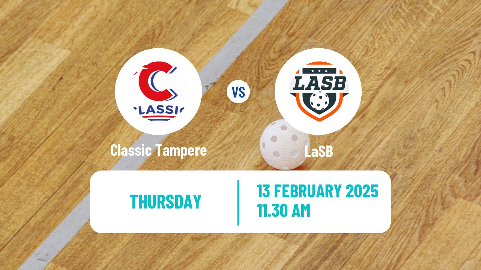 Floorball Finnish F-Liiga Classic Tampere - LaSB