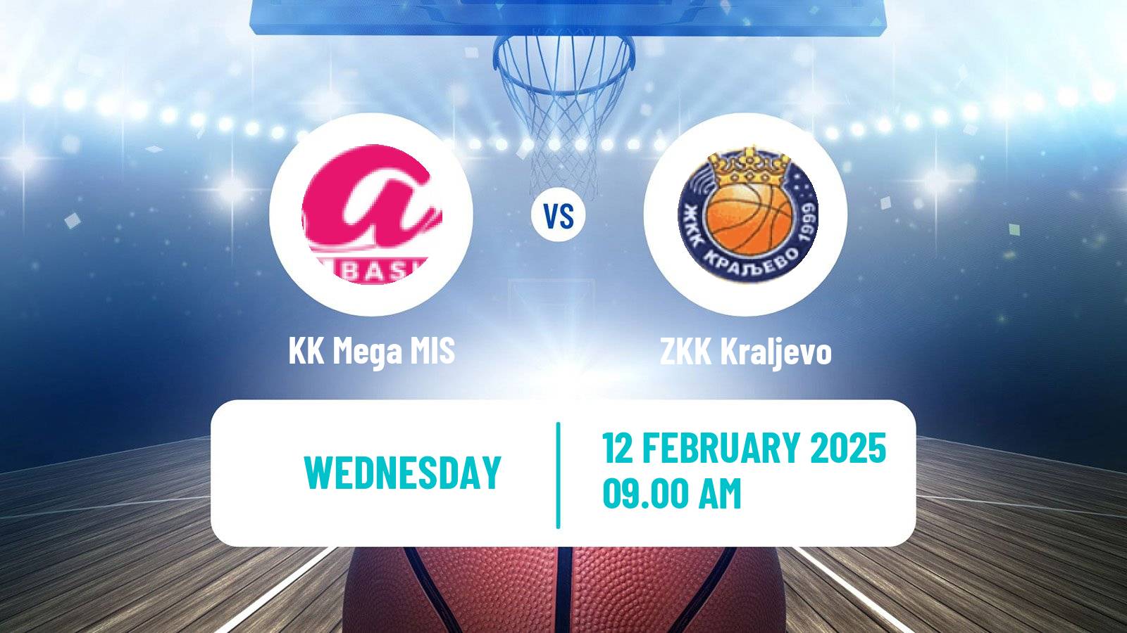 Basketball Serbian 1 ZLS Basketball Women Mega MIS - Kraljevo