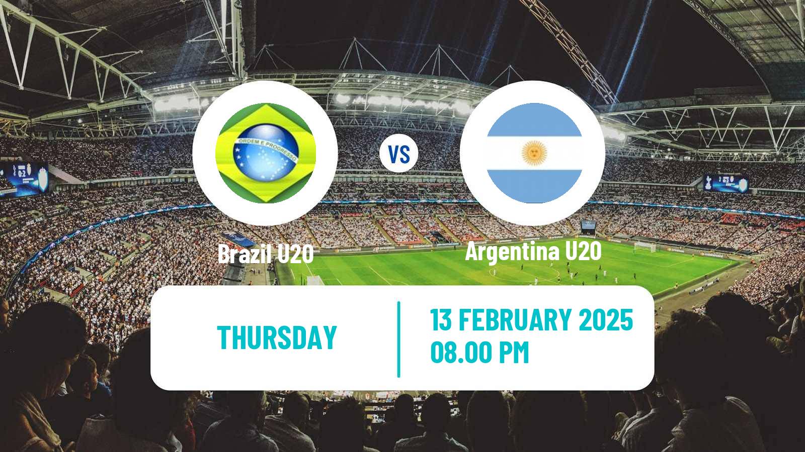 Soccer South American Championship U20 Brazil U20 - Argentina U20