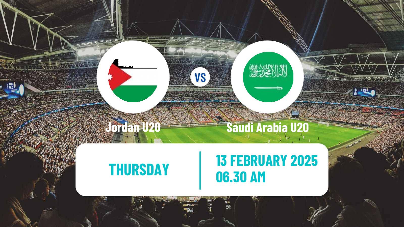 Soccer AFC Championship U20 Jordan U20 - Saudi Arabia U20