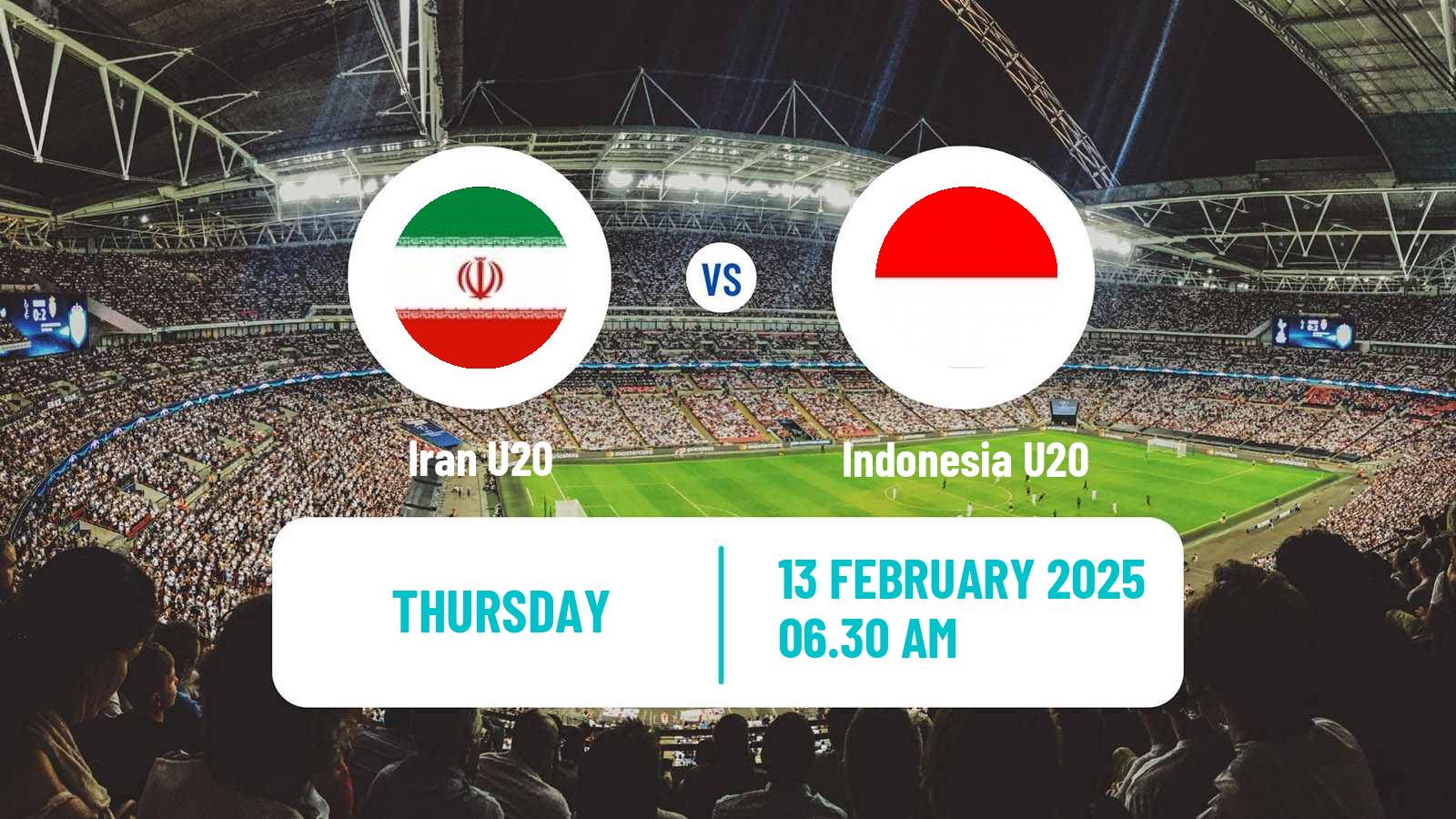 Soccer AFC Championship U20 Iran U20 - Indonesia U20