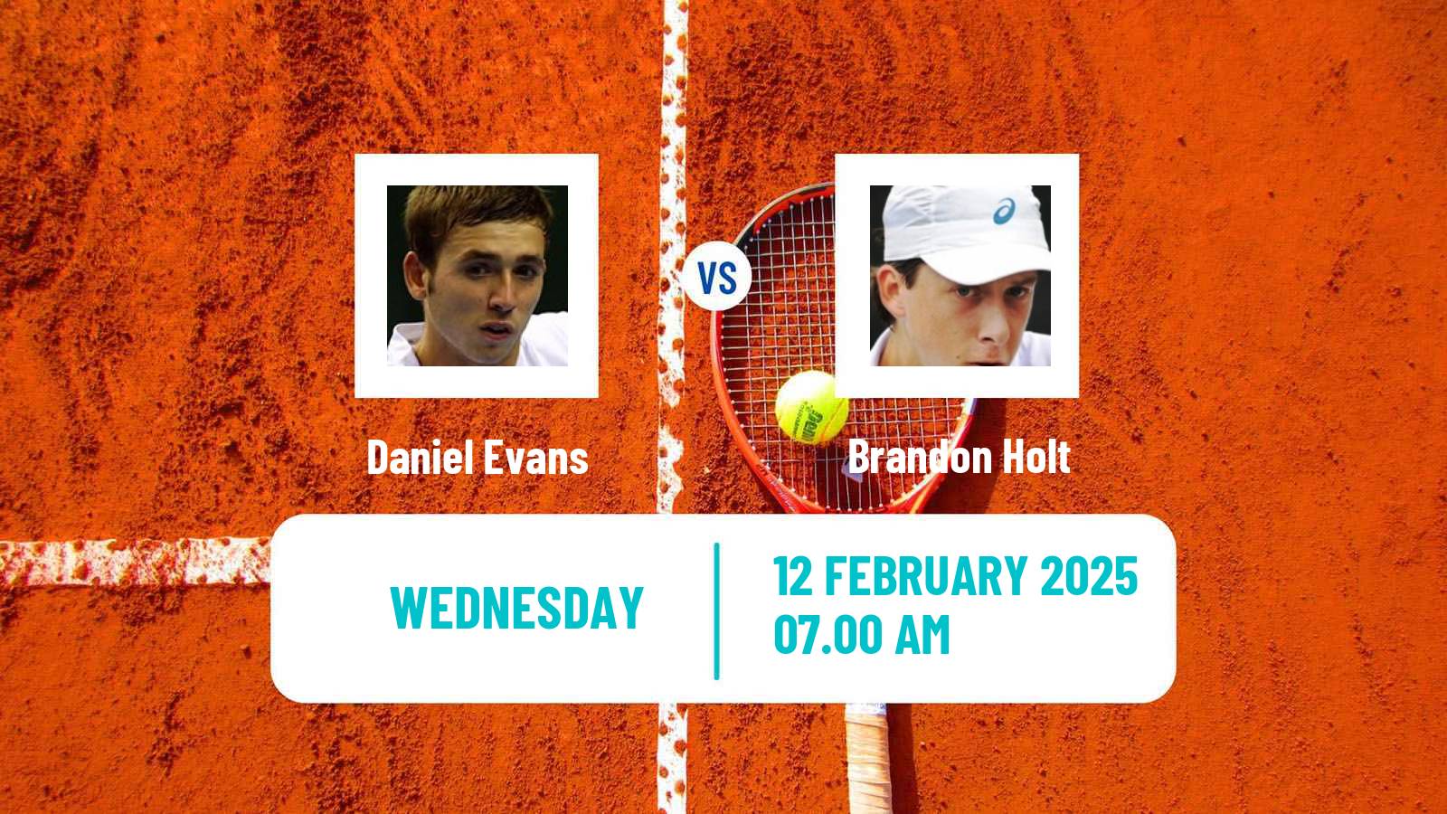 Tennis Manama Challenger Men Daniel Evans - Brandon Holt