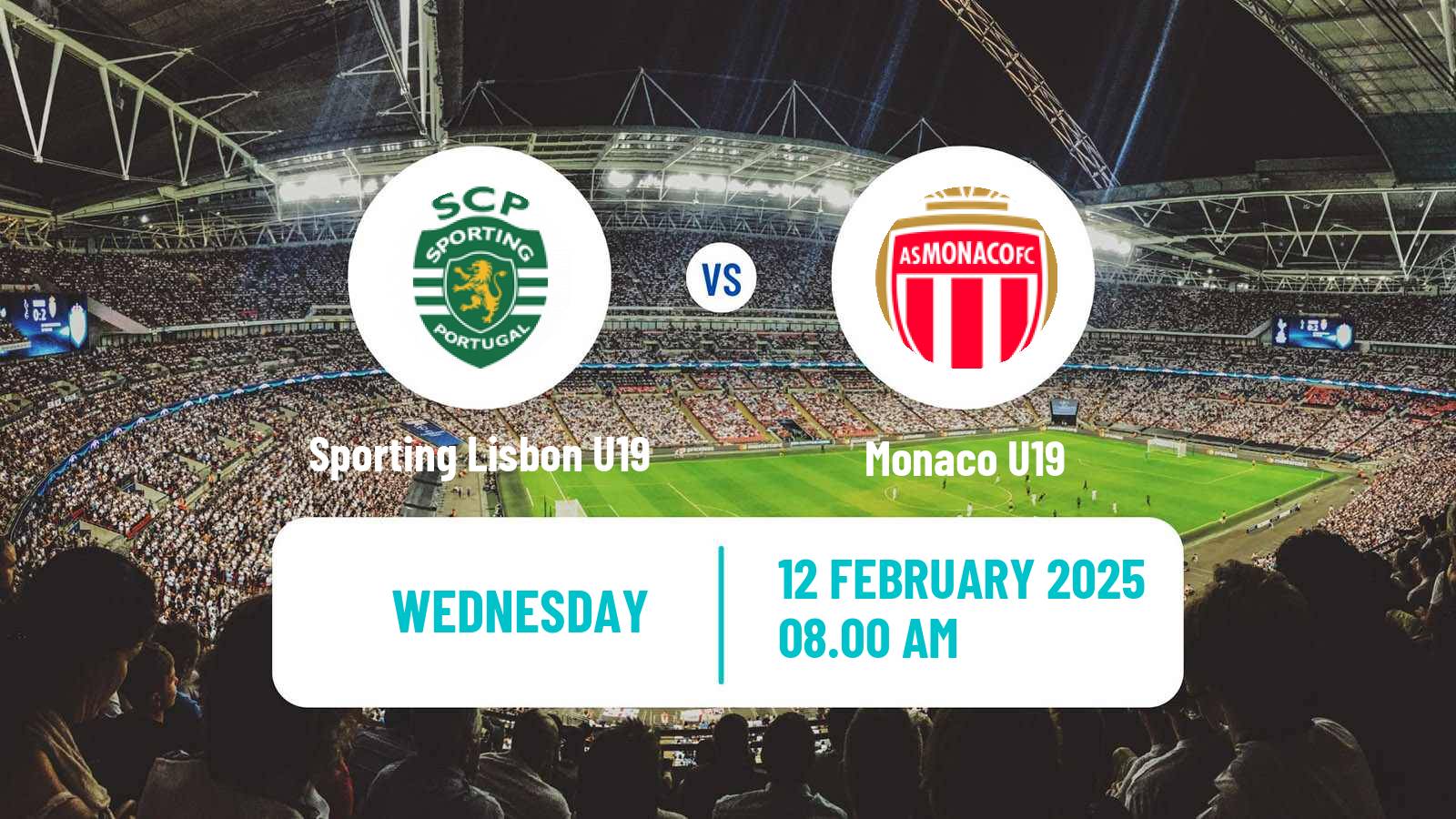 Soccer UEFA Youth League Sporting Lisbon U19 - Monaco U19