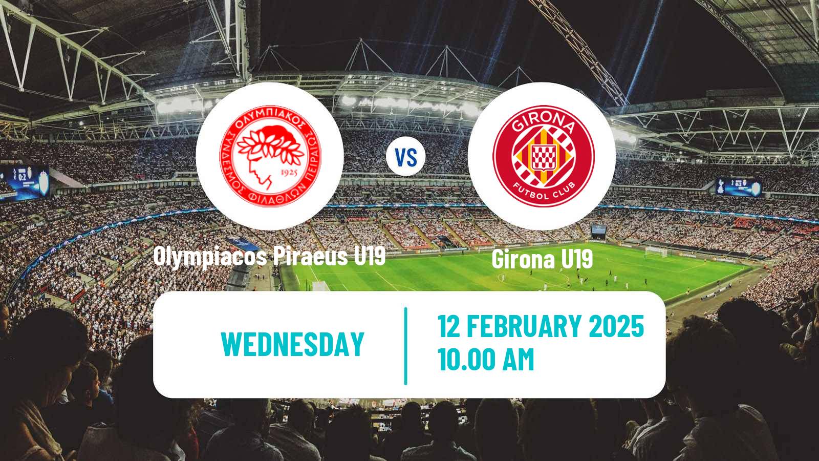 Soccer UEFA Youth League Olympiacos Piraeus U19 - Girona U19