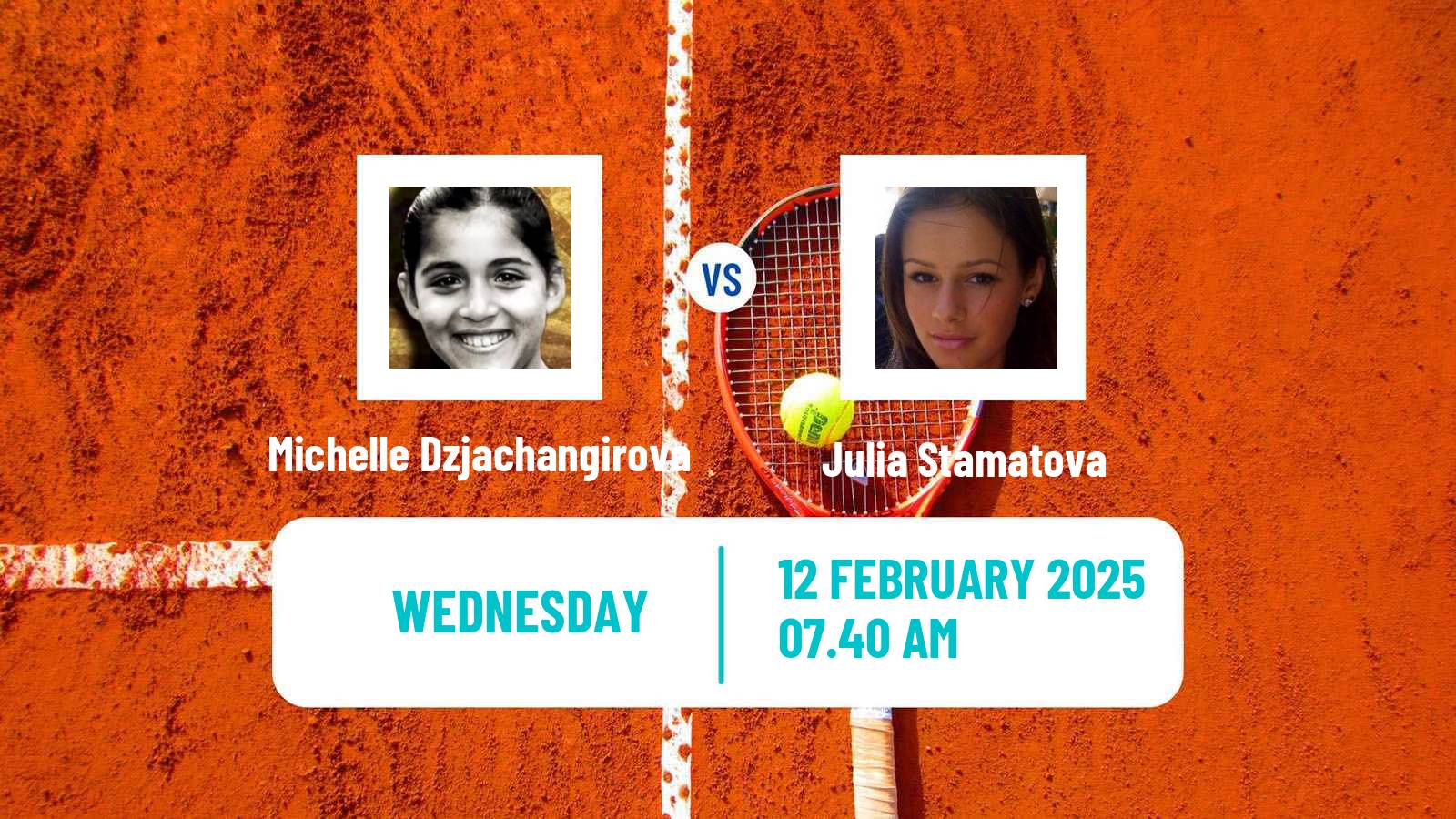 Tennis ITF W15 Sharm Elsheikh 3 Women Michelle Dzjachangirova - Julia Stamatova