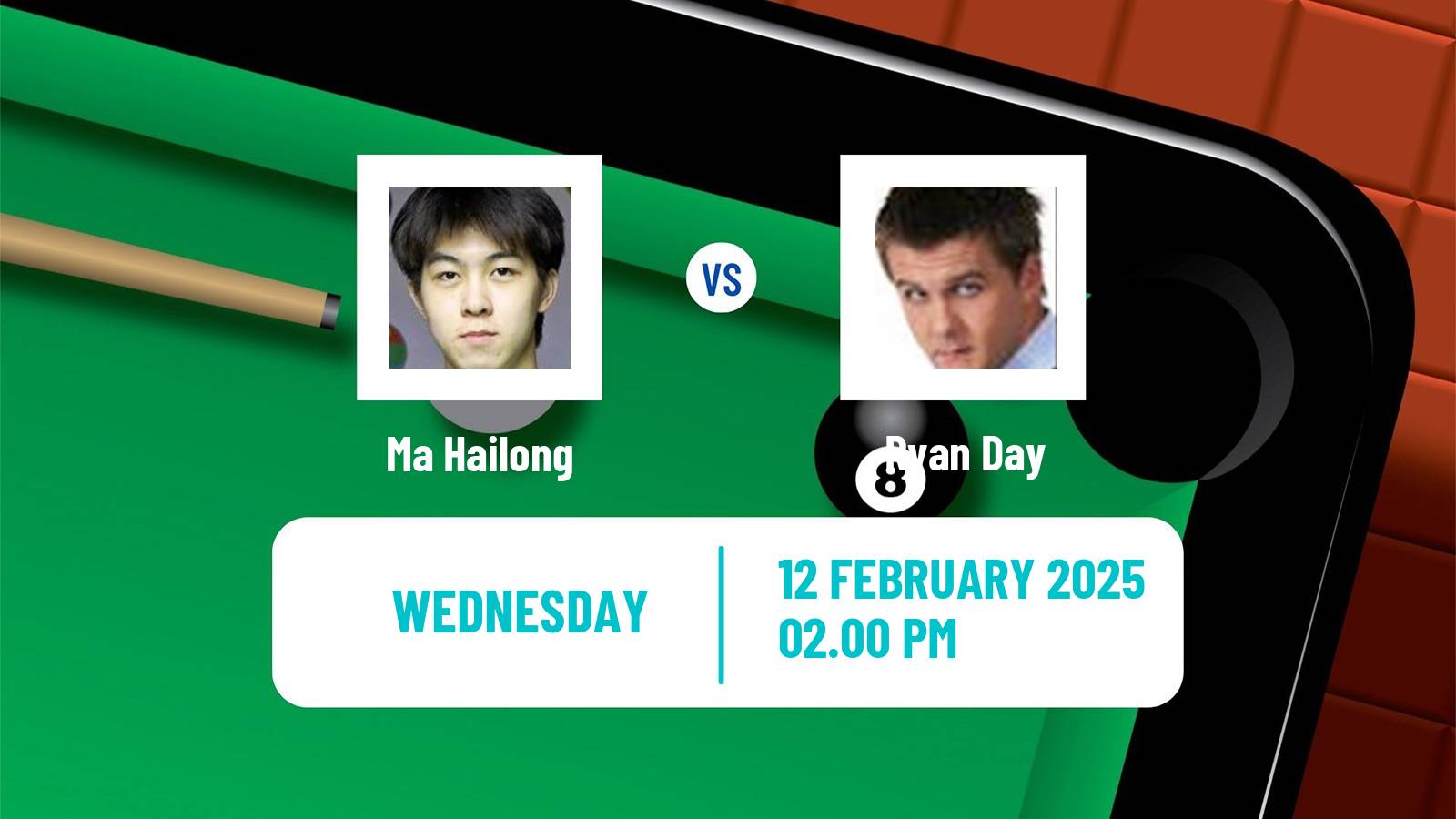 Snooker Welsh Open Ma Hailong - Ryan Day